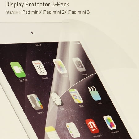 Verizon Anti-Scratch Display Screen Protector 3 Pack for Apple iPad mini 2 3